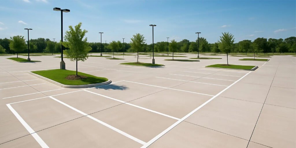 Sophisticated Commercial Parking Lot Designs That Impress