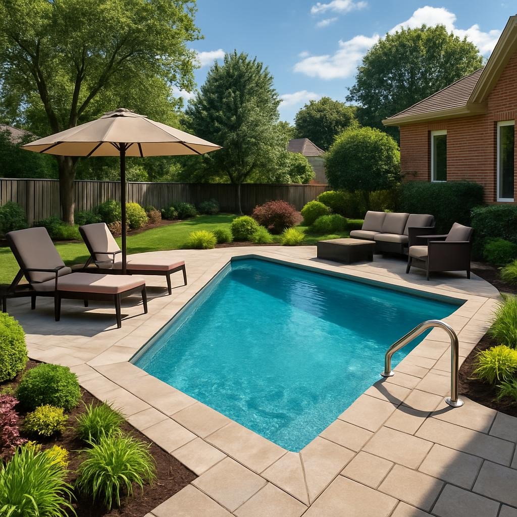 After: Luxury Pool Installation