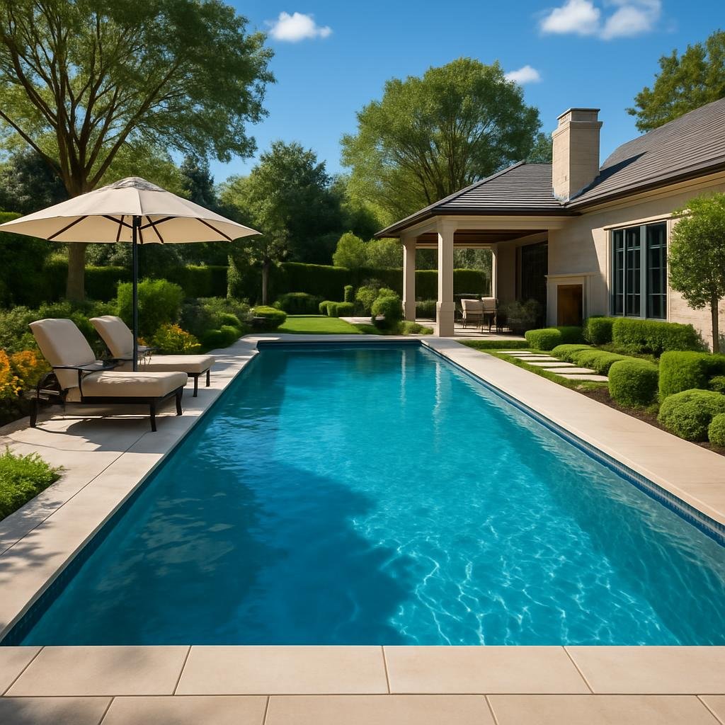 Backyard Pool Retreat